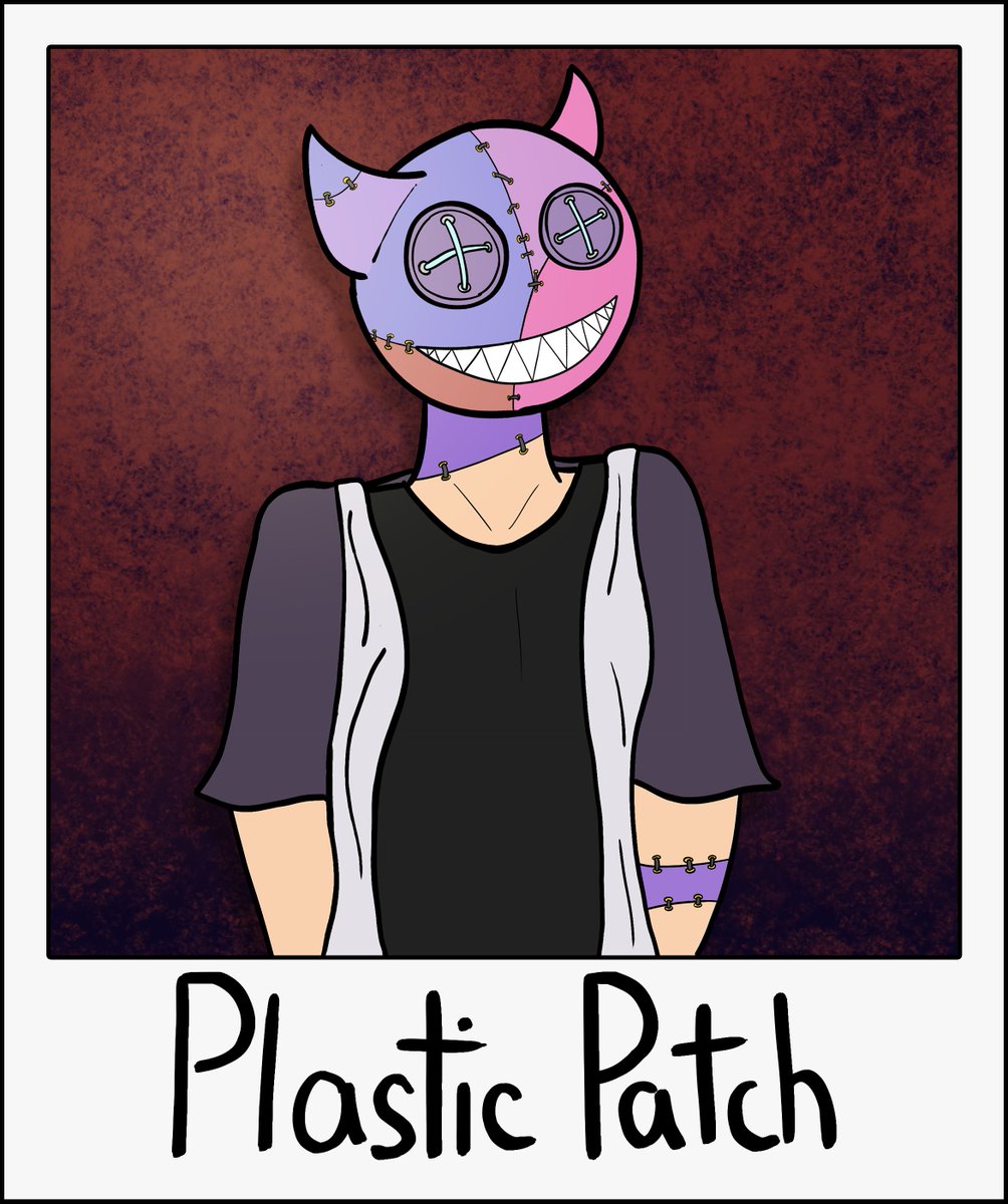 Squabbit's tweet image. I drew this lovely piece on stream last night for friend PlasticPatch!