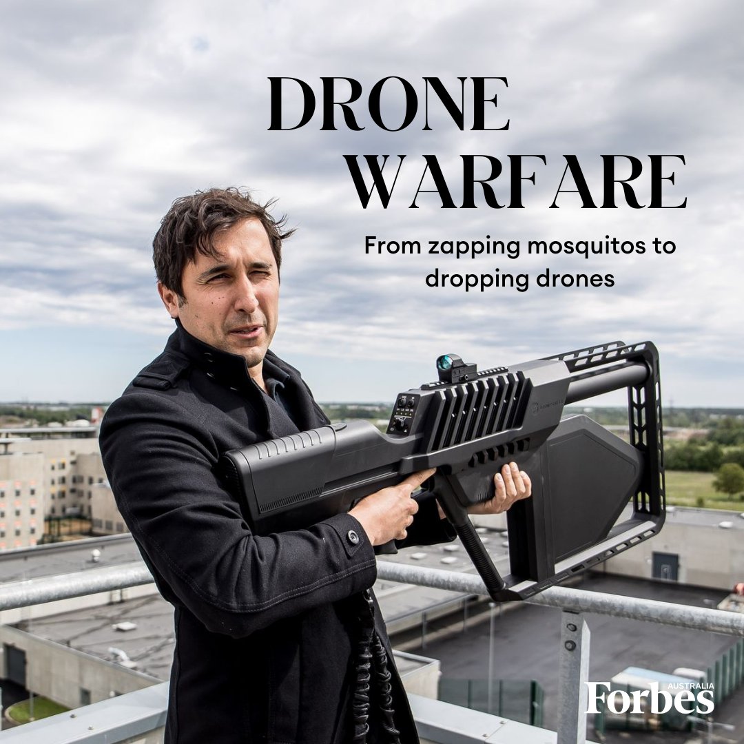 Oleg Vornik, a Russian kid from New Zealand, took American start-up DroneShield to Australia to make anti-drone defence systems that are now used all over the world, including the conflict in Ukraine. forbes.com.au/news/innovatio…