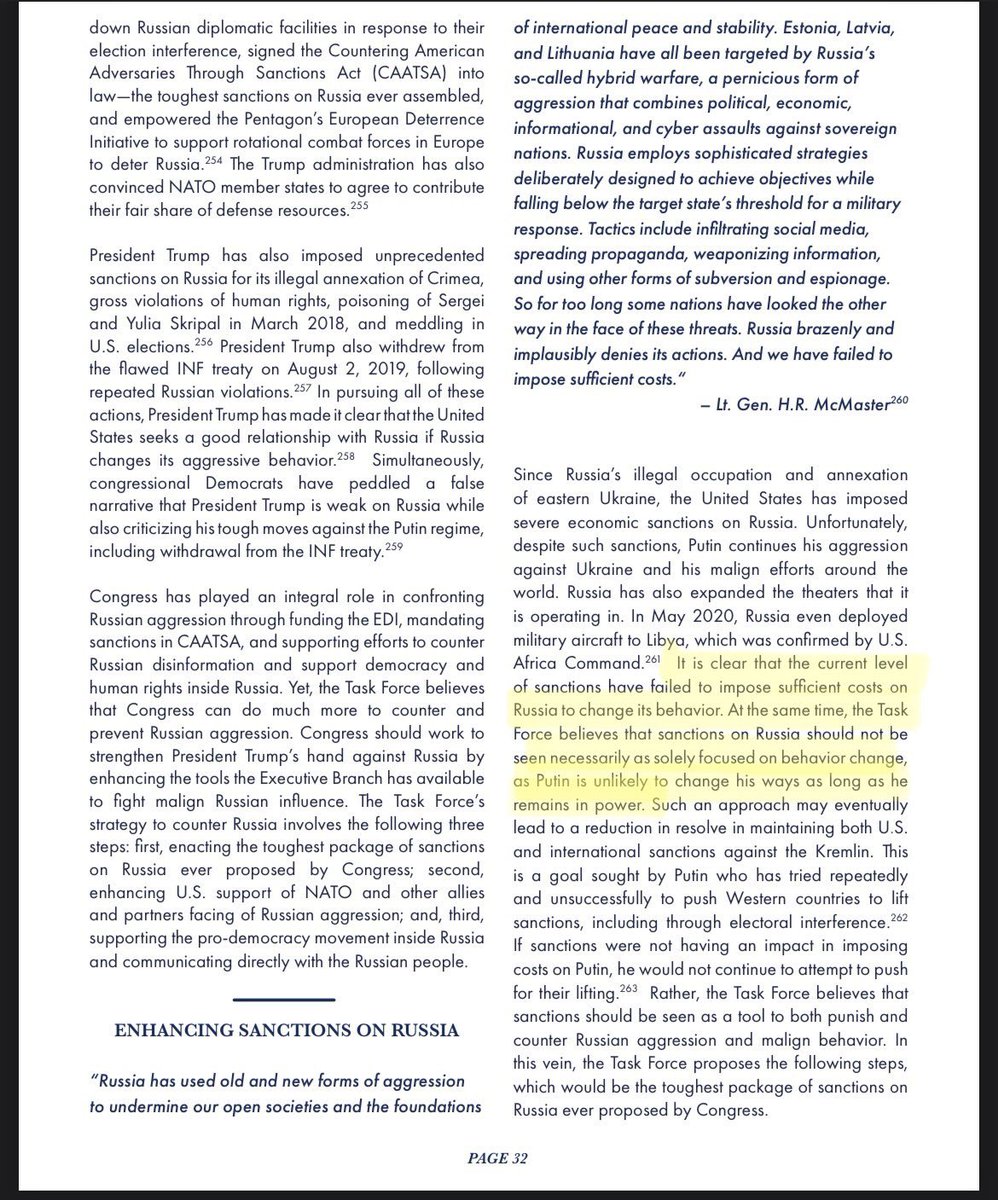 OlegKostour's tweet photo. @NikkiHaley @SpeakerJohnson was also staunchly pro-Ukrainian back in the day. When he was chairman of the RSC National Security &amp; Foreign Affairs Task Force, he personally signed off on this document which is 100% right on Russia. Worth a read:
https://t.co/edYWG3CekM https://t.co/WSZhWSpYGS