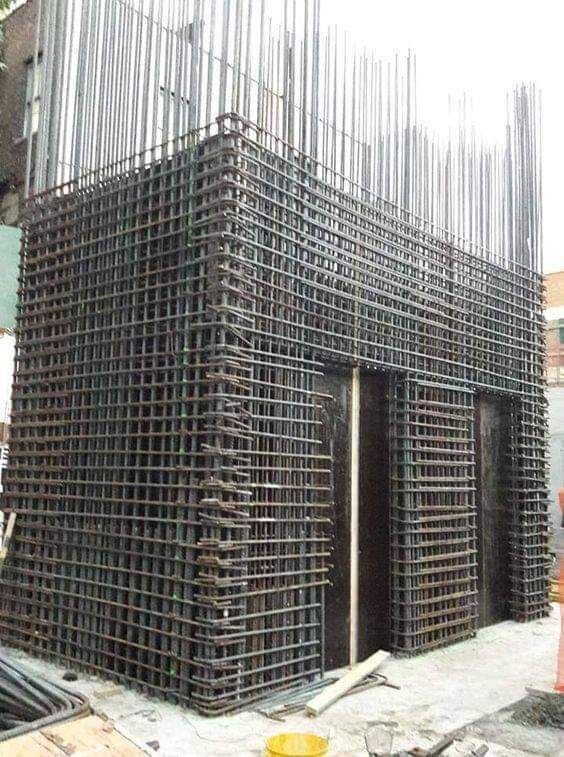 Elevator Reinforcement wall