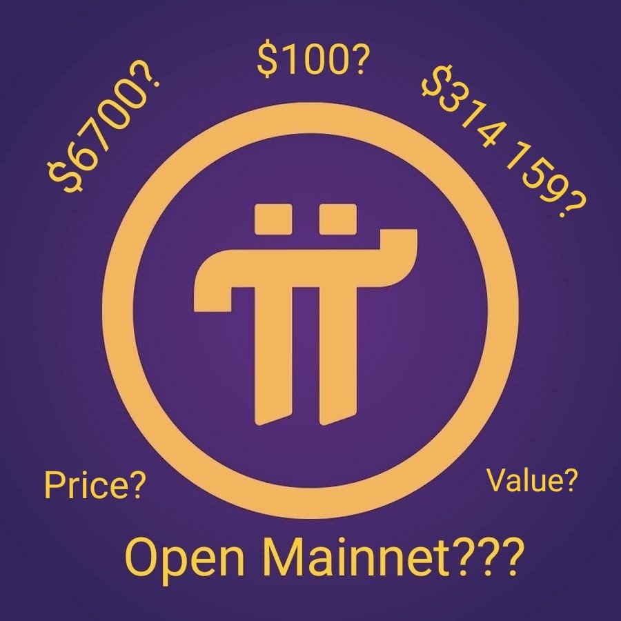DrWhaleReal's tweet image. Like= $314,159
Retweet= $6,700
Comment= $100
What is your value at Open Mainnet? #PiNetworkLive #pinetworkworld