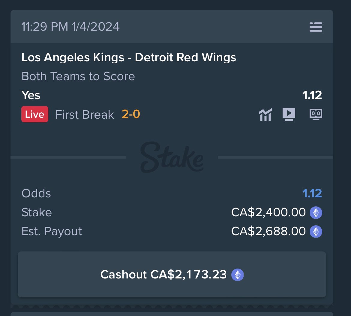 Going to give away the winnings! 🥳🥳

RT &amp; LIKE! 

BET ID: stake.com/sports/home?ty…

#GamblingTwitter #SportsBet #Betting