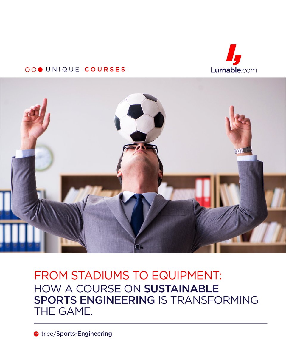 From Stadiums to Equipment: How a Course on Sustainable Sports Engineering is Transforming the Game: tr.ee/Sports-Enginee… 

#sports #sportsengineering #sustainable #sustainablesports #sportscareer #career #sportscourses #education #learning #campus