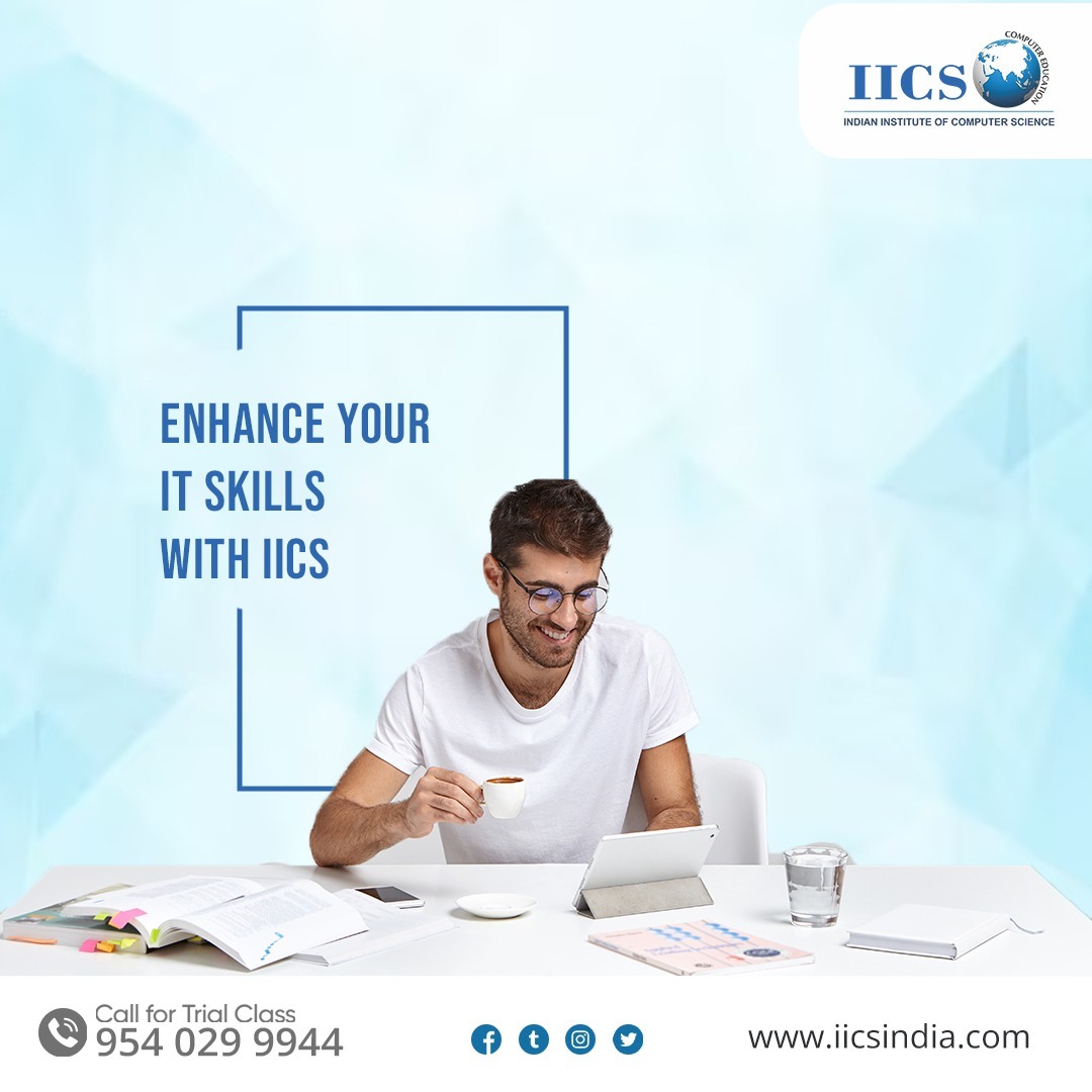 Join IICS to learn more.
Indian Institute of Computer Science
Contact us for more information :- 095402 99944
#technology #seo #technologies #skills #python #java #javascript #google #computerskills #designer #graphicdesigne #bestcomputerinstitute #besttallyinstitute #tallyprime