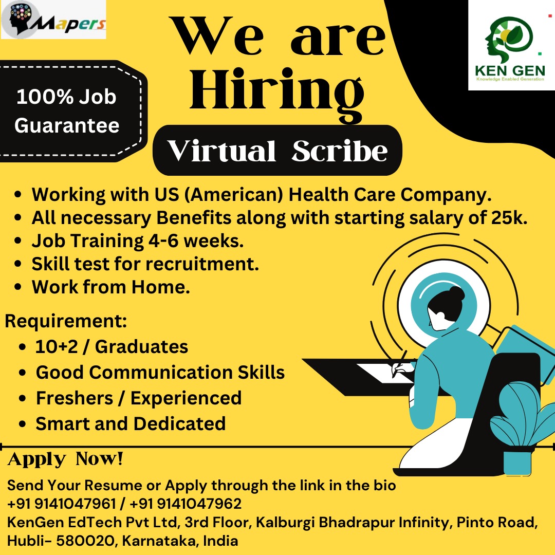 #jobopenings#workfromhomejobs#workformhome #workfromhomeonline #hiringnow #hublijobss #telesalesjobs #voiceprocess #jobopportunity #hiringinhubli #jobsearching #joblisting #employmentopportunities #jobalert #karnatakajobs #communicationskills #ApplyNow #jobsinindia #graduatejobs