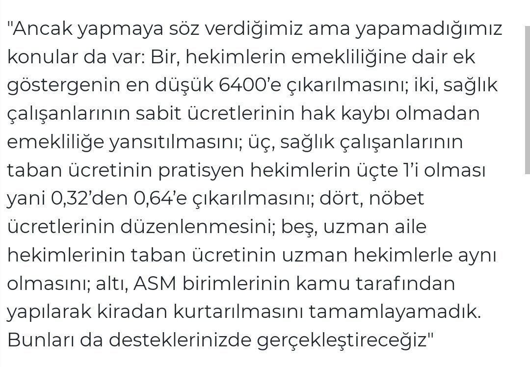 Doktor arkadaşların istekleri neyse verilse de artık sıra diğer gruplara gelse, ne istiyorlarsa ver ver bitmedi.
#KamuMühendisiTorbada
@kaMUhendisleri