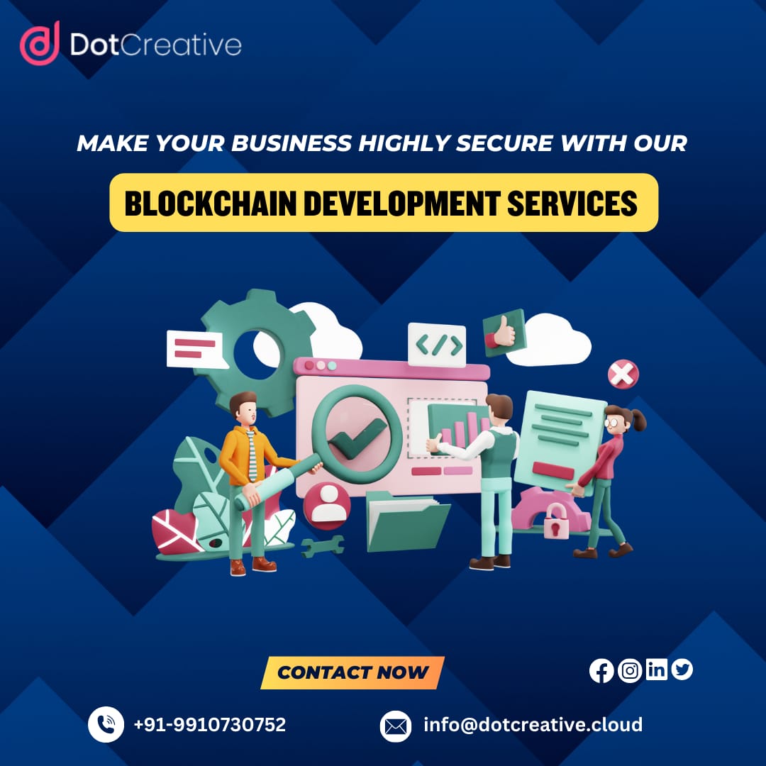 Creativ45827166's tweet photo. Embark on a journey of innovation and efficiency? Dot Creative is your trusted partner in blockchain development.
Contact us today:
๐ฒ +91-9910730752
๐ง info@dotcreative.cloud
#BlockchainDevelopment #Blockchaindevelopmentservices #blockchainapp #businessgrowth https://t.co/zhA3v9cNER