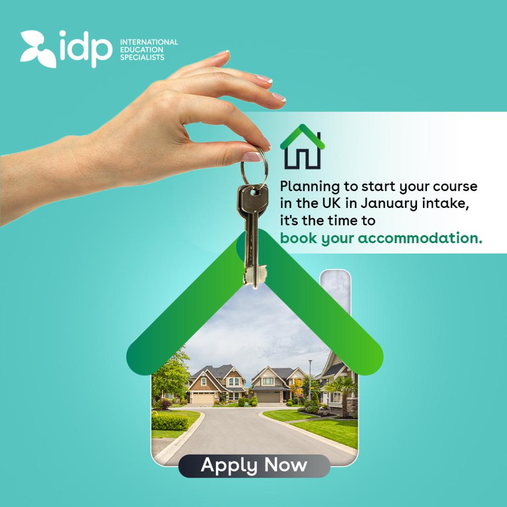 Are you planning to study in the UK?

✔️ IDP can guide you to choose your second home from different accommodation options through trusted partners with access to some exclusive rates & deals!

#IDPEducation #studyabroad #idpuae #studentessentials