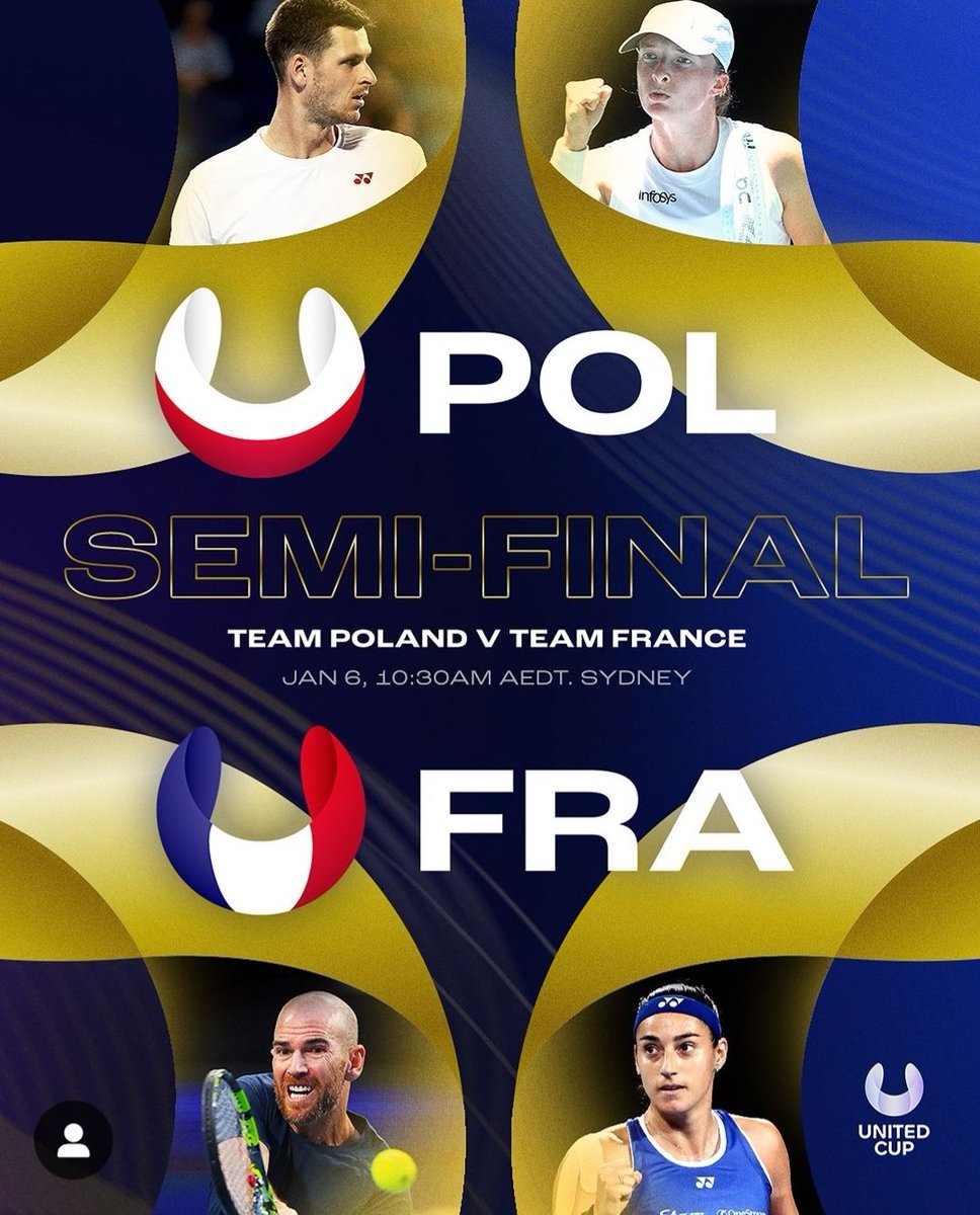 aureliev265's tweet image. Big matches on the horizon.🔥🔥🔥  I can not wait anymore.  
Jazda Iga, Jazda Hubiga, Jazda Polska.  Take it all.🤍❤️🌟🌟
#teamPoland
#teamSwiatek 
#teamHubiga 
#bestteam