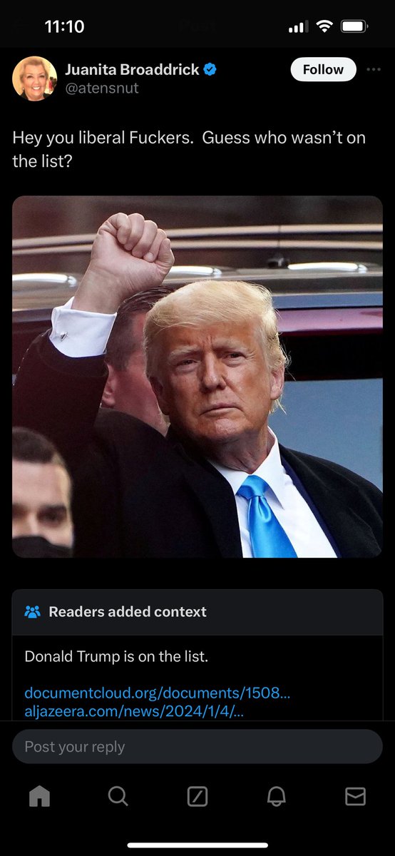 Probably my favorite “readers added context” on this app
