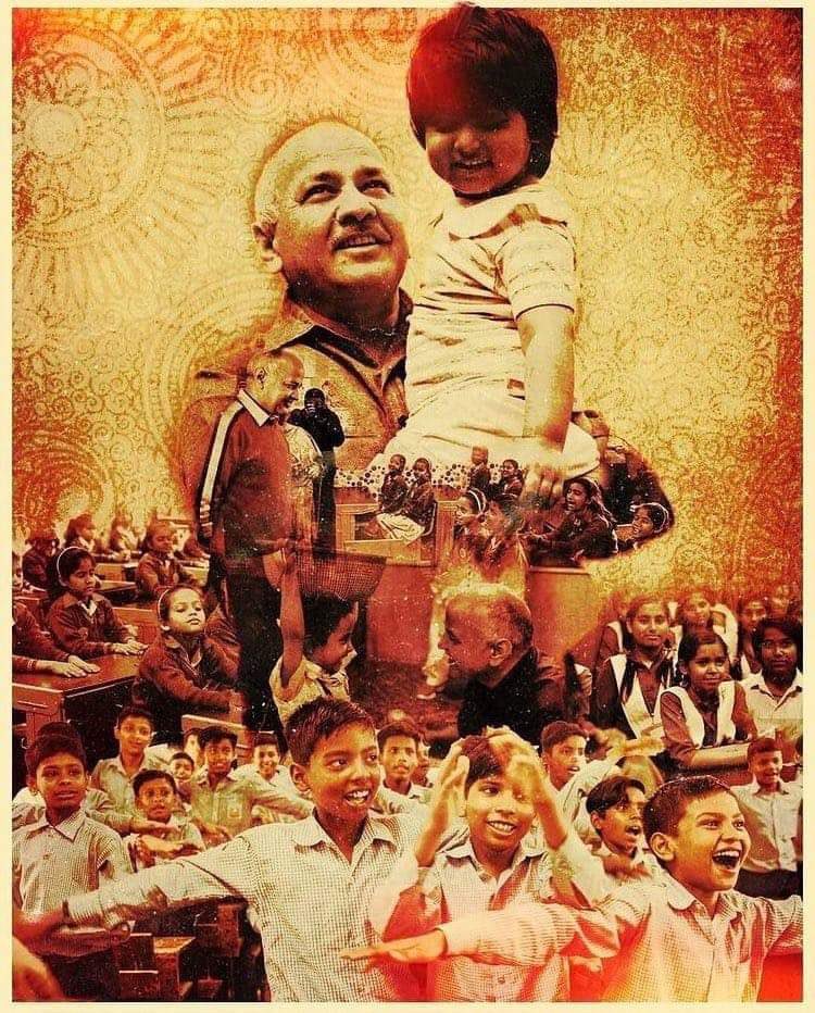 દિલ્લીની સરકારી શાળાઓની કાયાપલટ કરનાર અને દિલ્લીના શિક્ષણ મોડલને શ્રેષ્ઠ બનાવનાર એવા શિક્ષણ ક્રાંતિના મહાનાયક શ્રી મનીષ સિસોદિયાજી ને જન્મદિવસ ની ખૂબ ખૂબ શુભેચ્છાઓ.