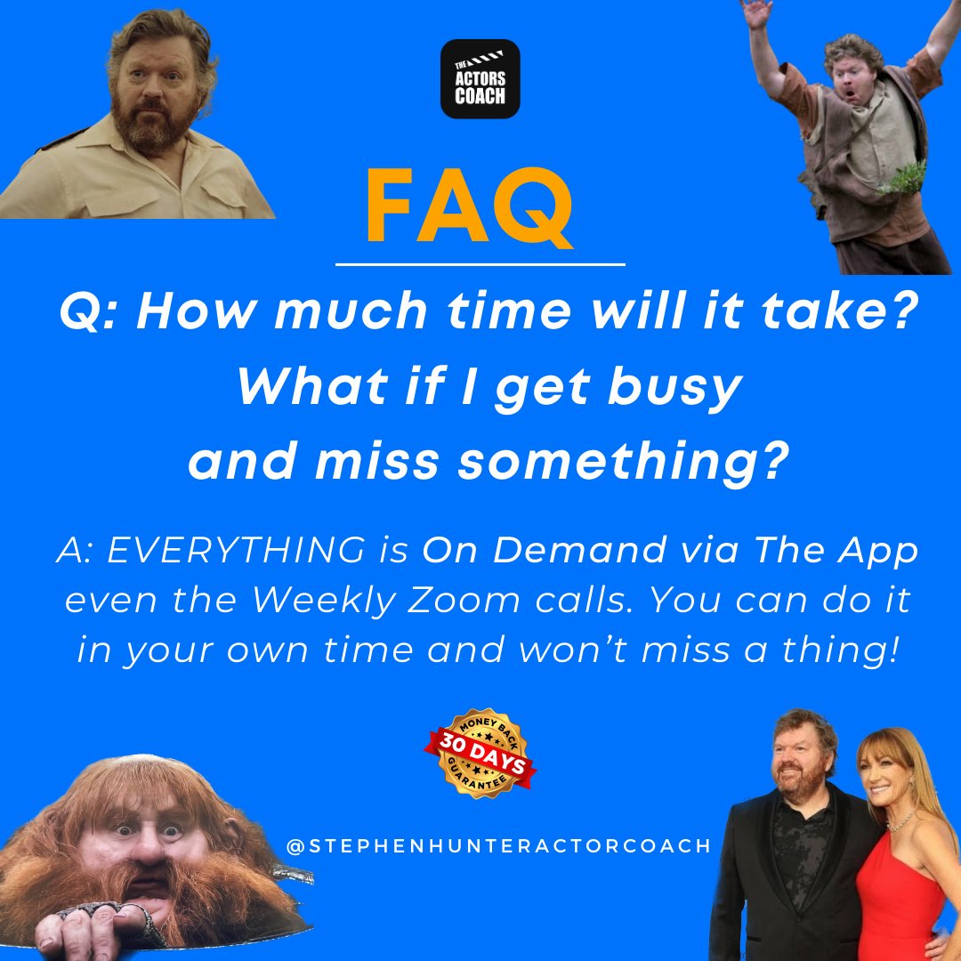 ⏰ 48 HOURS until applications close for my PRO Actors Academy! 

 I’ll teach you EVERYTHING I know, and give you 3 months support! 

If you want to BOOK ACTING WORK…

 Click below to apply!!

bit.ly/FASTRACKNow

#actingcoach #film #tv #agents #auditons #coaching