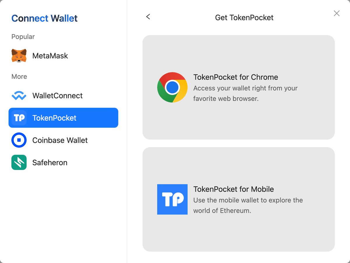 🎉 #AntDesignWeb3 release version 1.2.0 🌐. Important update 🚀: Support @TokenPocket_TP with new feature `UniversalWallet`💼. TokenPocket is a secure and simple wallet that supports both browser extensions and mobile app🔥 For more updates📜: github.com/ant-design/ant… #Web3