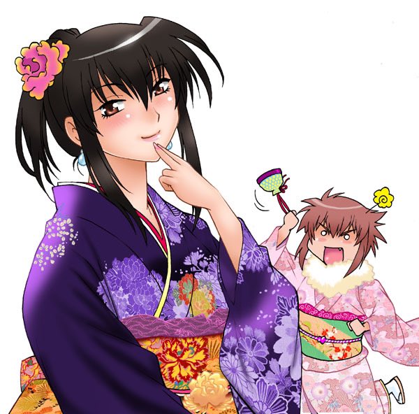 10年前の年賀イラスト。週漫での仕事始めてた頃だな。