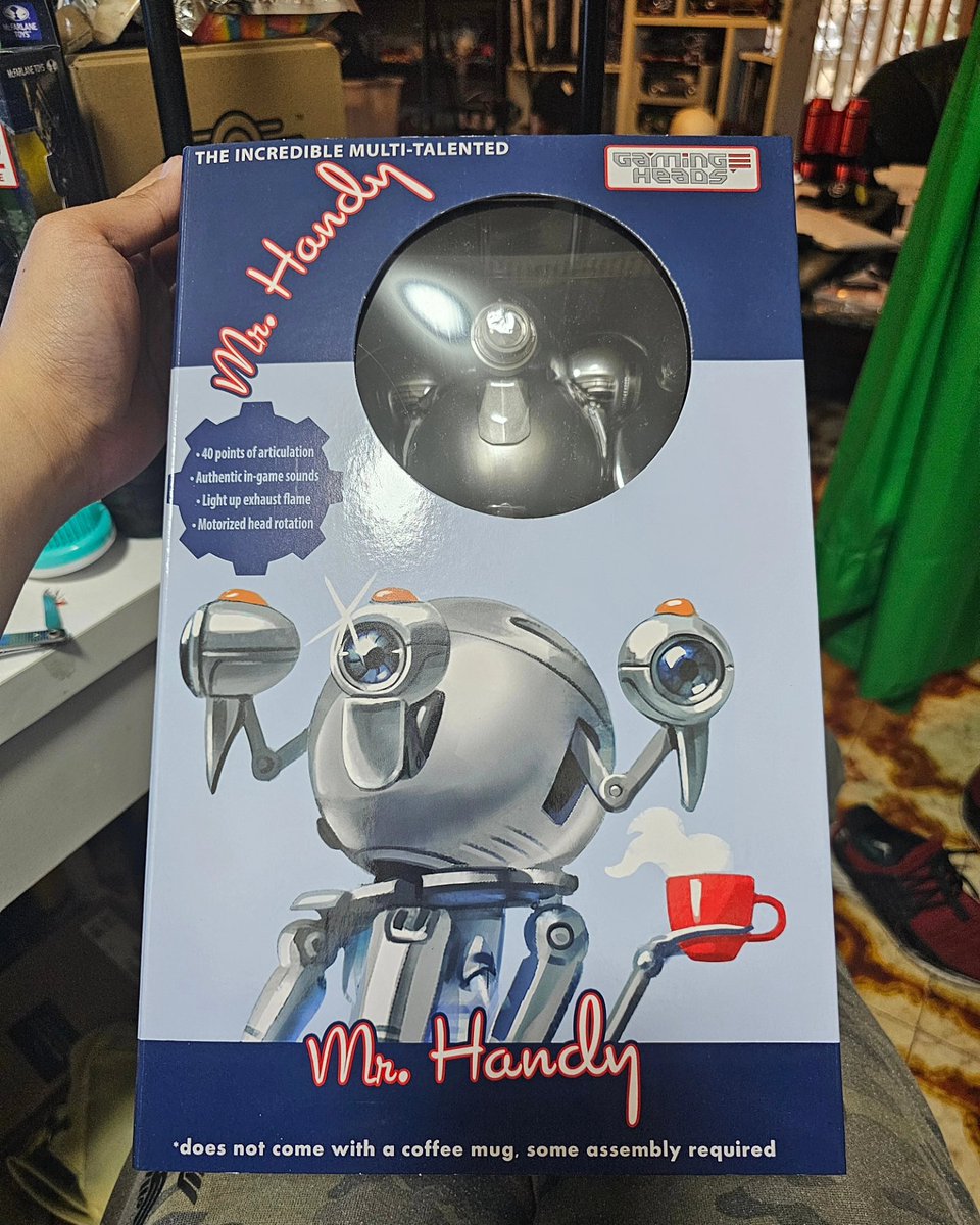 HAKURU_15's tweet image. MY MR HANDY IS HEEEERE