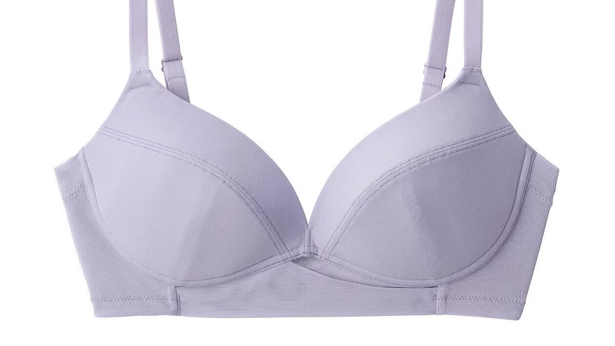【無印良品】左右差を調整するブラジャー M＋ 3点セット 3/3（金）無印良品 「左右差を調節するブラジャー」・「吸水