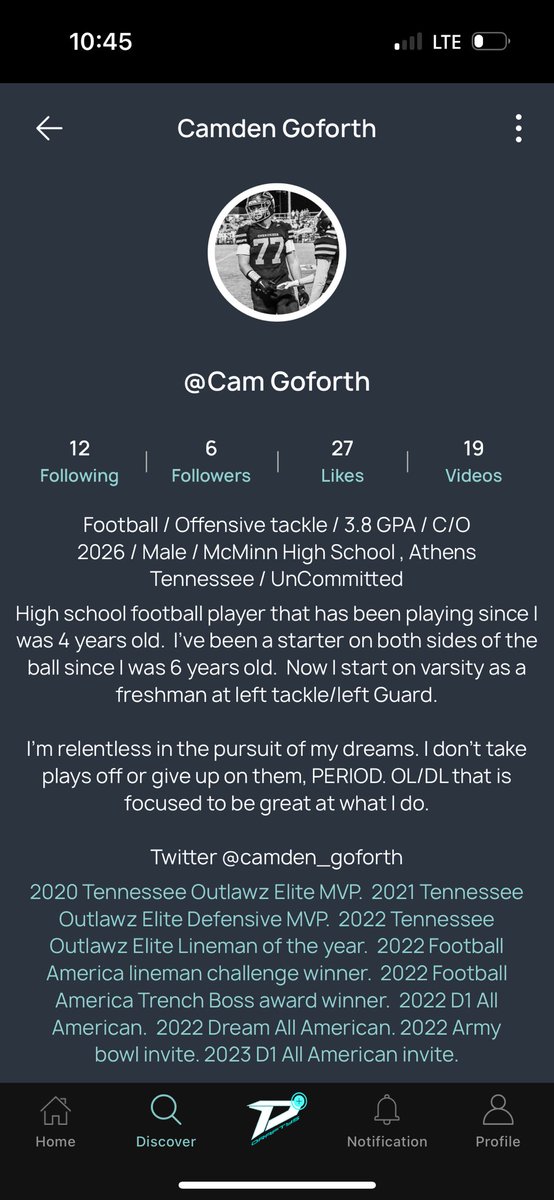 DRAFTYS (@draftysapp) on Twitter photo So many amazing athletes online but few have we seen that promote themselves as hard as <a href="/camden_goforth/">Camden Goforth</a>! He has a huge online presence and continuously shares his experiences to gain exposure daily đź’Ş
Check em out and show your support on DRAFTYS!
apps.apple.com/ca/app/draftys… So many amazing athletes online but few have we seen that promote themselves as hard as <a href="/camden_goforth/">Camden Goforth</a>! He has a huge online presence and continuously shares his experiences to gain exposure daily 💪
Check em out and show your support on DRAFTYS!
apps.apple.com/ca/app/draftys…