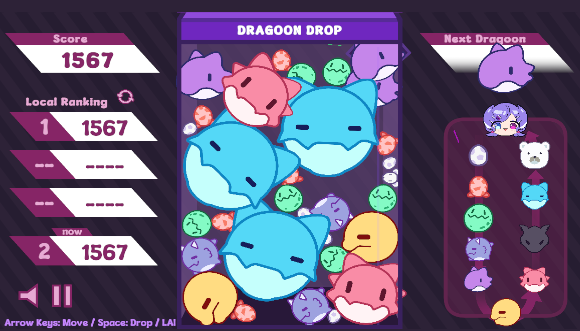 SEAGamethetic's tweet photo. Dragoon Drop (2023) | Developed by @tastelikecoke (Philippines)
#DragoonDrop https://t.co/jshl4E6xiO