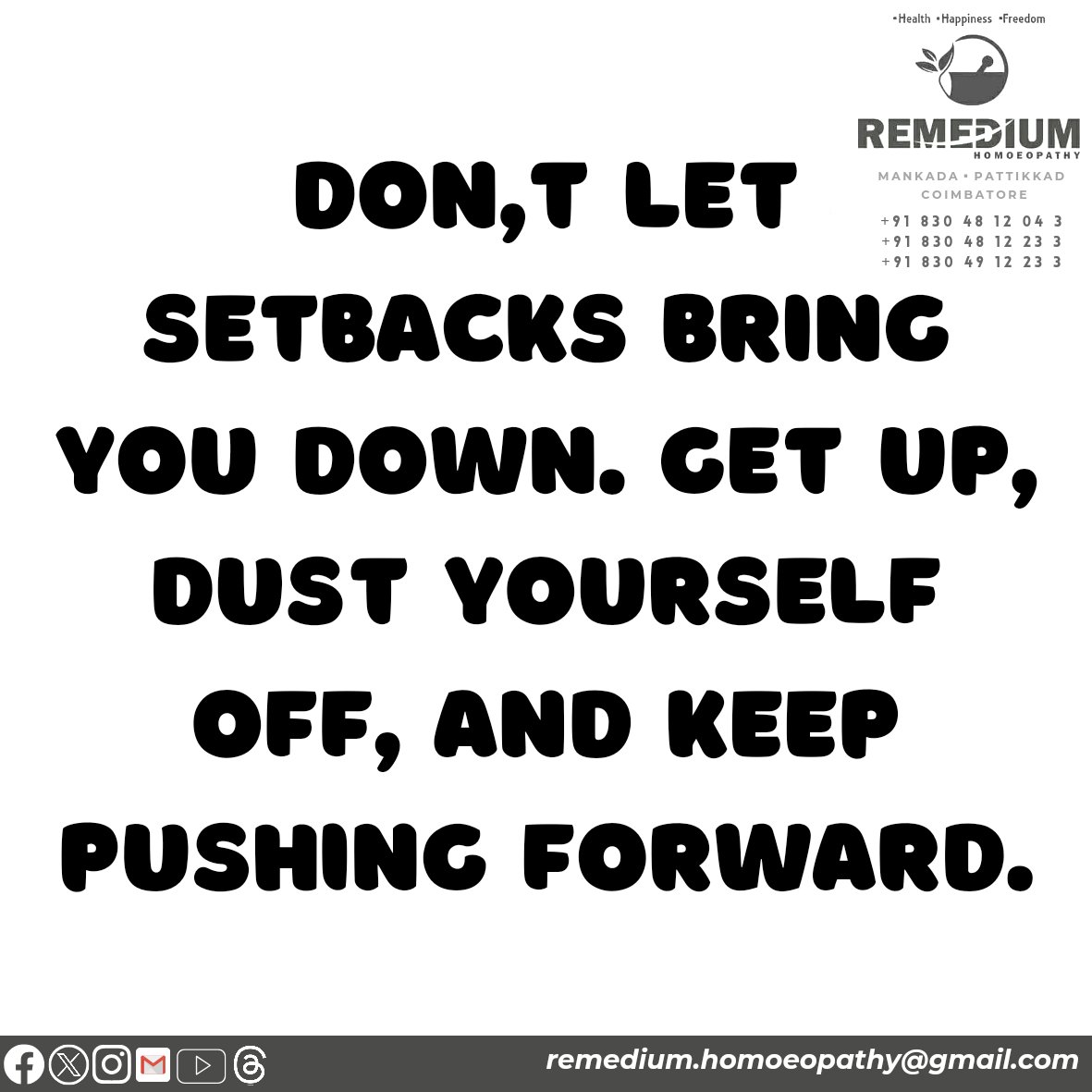 RemediumH's tweet photo. Life quotes...
@RemediumH

#motivationalquotes #motivation #quotes #inspiration #inspirationalquotes #success #love #life #positivevibes #quoteoftheday #instagood #instagram #mindset #believe #lifestyle #selflove #motivational #happiness #goals #loveyourself #quote #lifequotes https://t.co/KjrVb5zojL