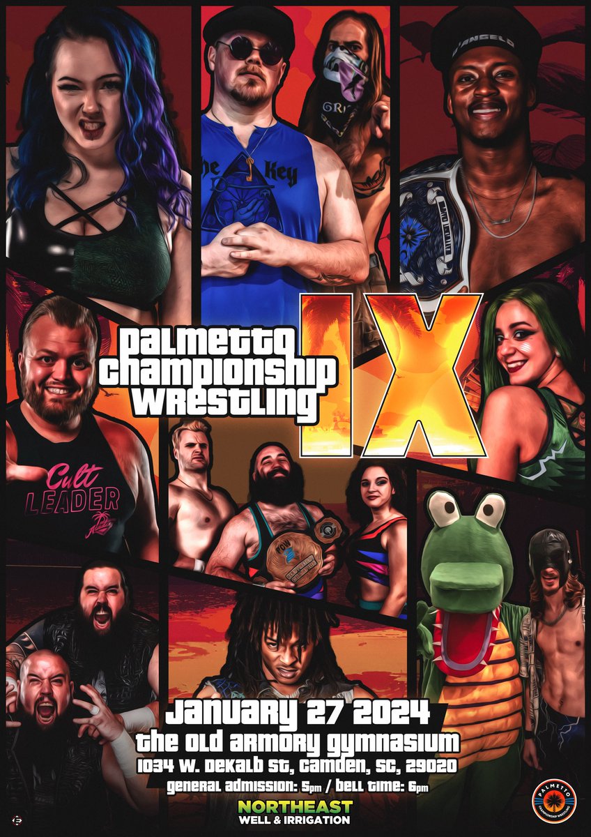 PCWofSC's tweet image. @PCW_SC returns to Historic Camden, SC on 1/27/24! Don’t miss some of the best #pro #wrestling in #SouthCarolina! 

#AEW #WWE #GTA6 #grandtheftauto #parody #entertainment #fyp #fight #live #action #ROH #TNA #GTAVI #Camden #SC #KershawCounty