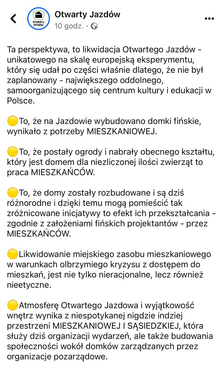 Władze Warszawy postanowiły uczcić dekadę istnienia Otwartego Jazdowa poprzez plan zaorania tej inicjatywy i skomercjalizowanie tej przestrzeni. To jest dopiero rozmach <a href="/trzaskowski_/">Rafał Trzaskowski</a> i jego ekipy 🤡 #campuspolskaprzyszłości