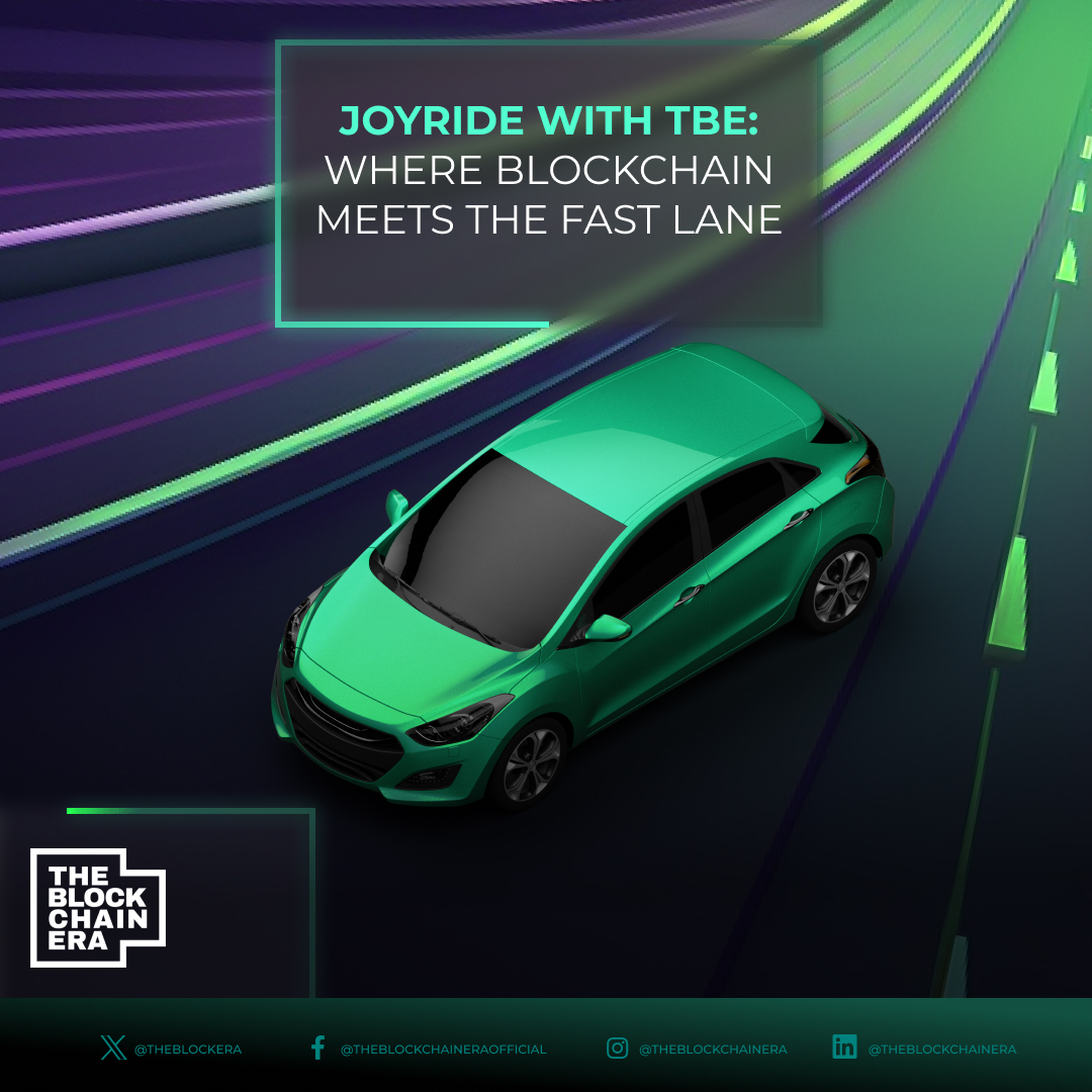 theblockera's tweet photo. The Blockchain Era isn't just for transportation; it's a joyride into the fast lane of blockchain possibilities. Hop in, rev up your engines, and let's accelerate toward digital triumph!
#TBE #TheBlockchainEra #FastLaneToSuccess https://t.co/nF0TSJZkCq