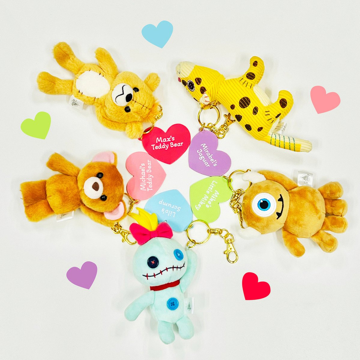 🧸○o｡. “だれかのぬいぐるみ”がモチーフの キーホルダーが登場✨ .｡o