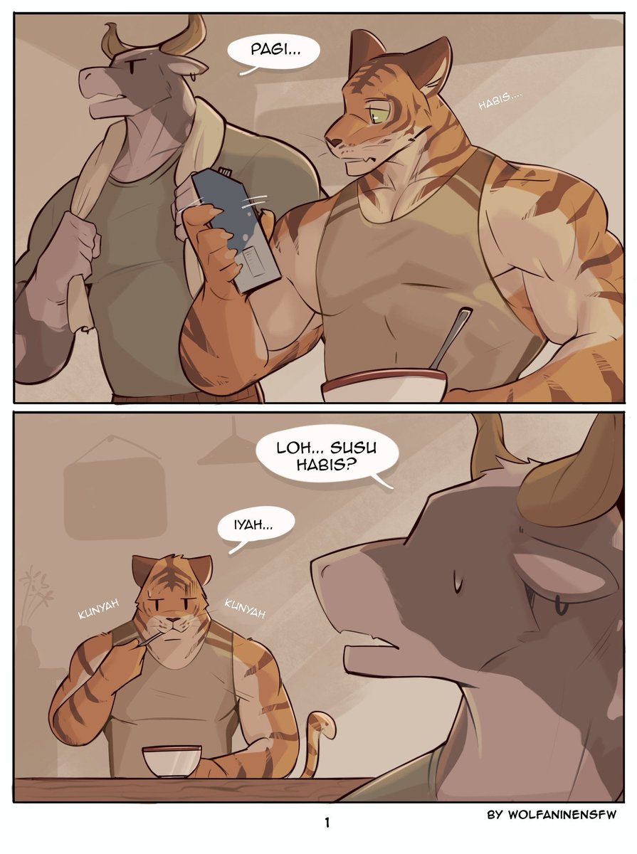 MrStranggee's tweet photo. Kehabisan susu
Art : @wolfaninensfw 
Indonesian ver https://t.co/ODGRTK5SPM