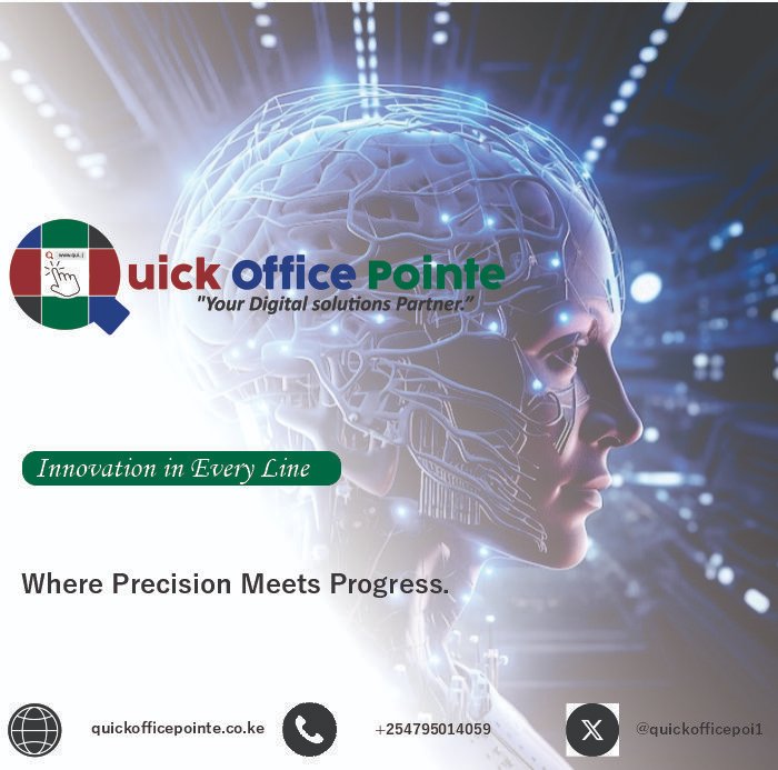 Elevating Excellence in Every Line of Code. At Quick Office Pointe, we transform concepts into living code. Experience innovation like never before. Contact us today and let's bring your vision to life!
 #CodingExcellence 
#InnovationUnleashed
 #QuickOfficePointe