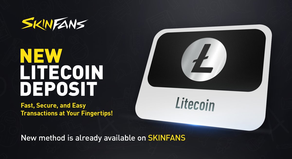 🎉 Big news! We've just added #Litecoin for deposits &amp; withdrawals! Fast, secure &amp; ready to amp up your gaming experience! 🏅