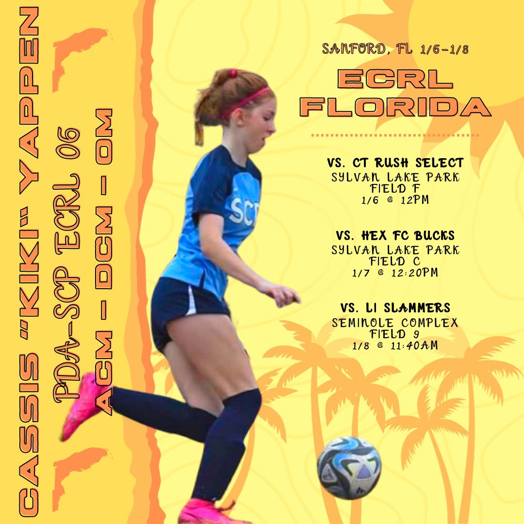 CassisYappen's tweet photo. @BC_WSOC Enjoy the sunshine coaches! Hope to see you there! 🌞🌴 https://t.co/GNsbKolNBx