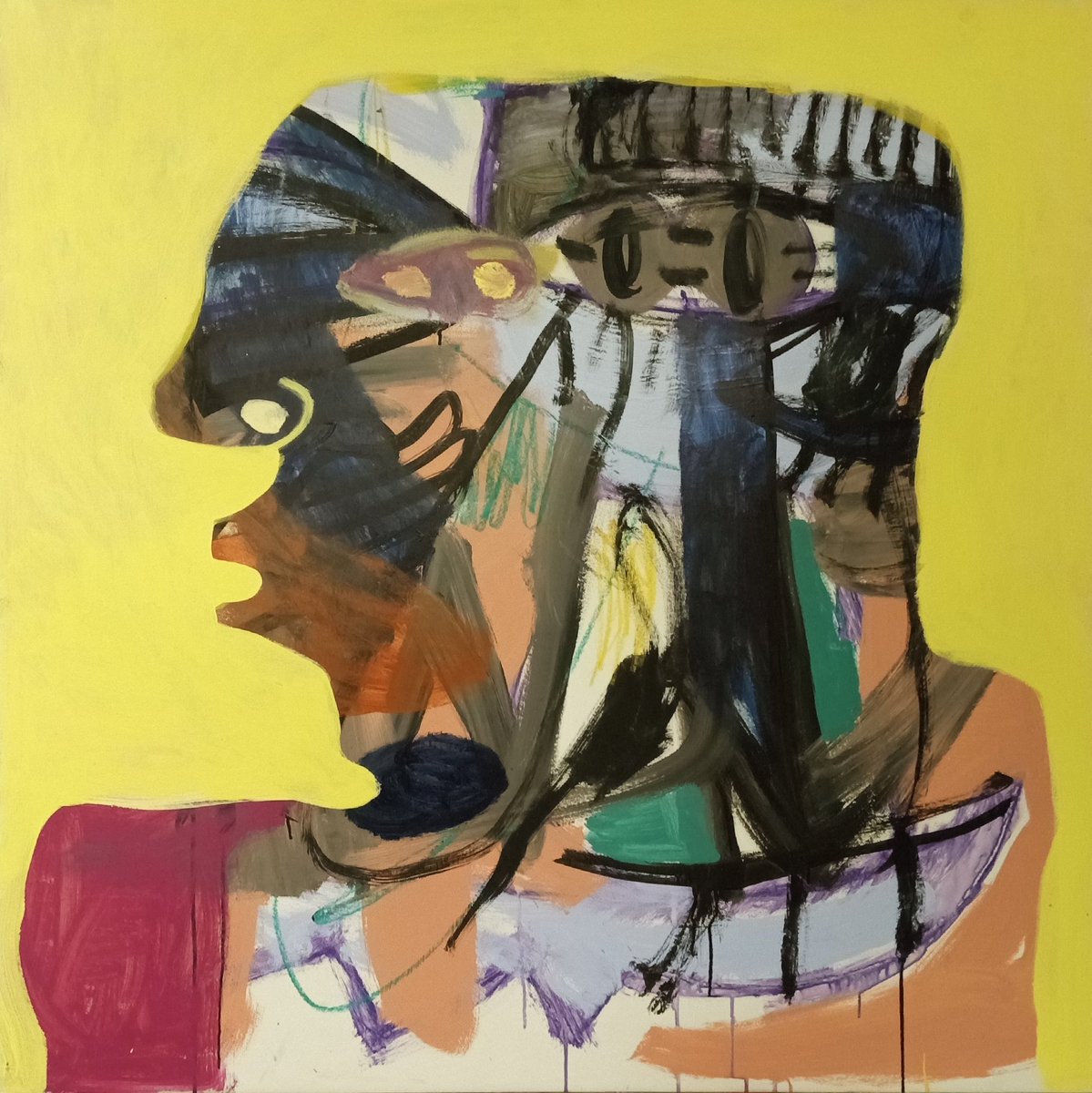 Orfeo's Symphony
4'x4' acrylic on panel