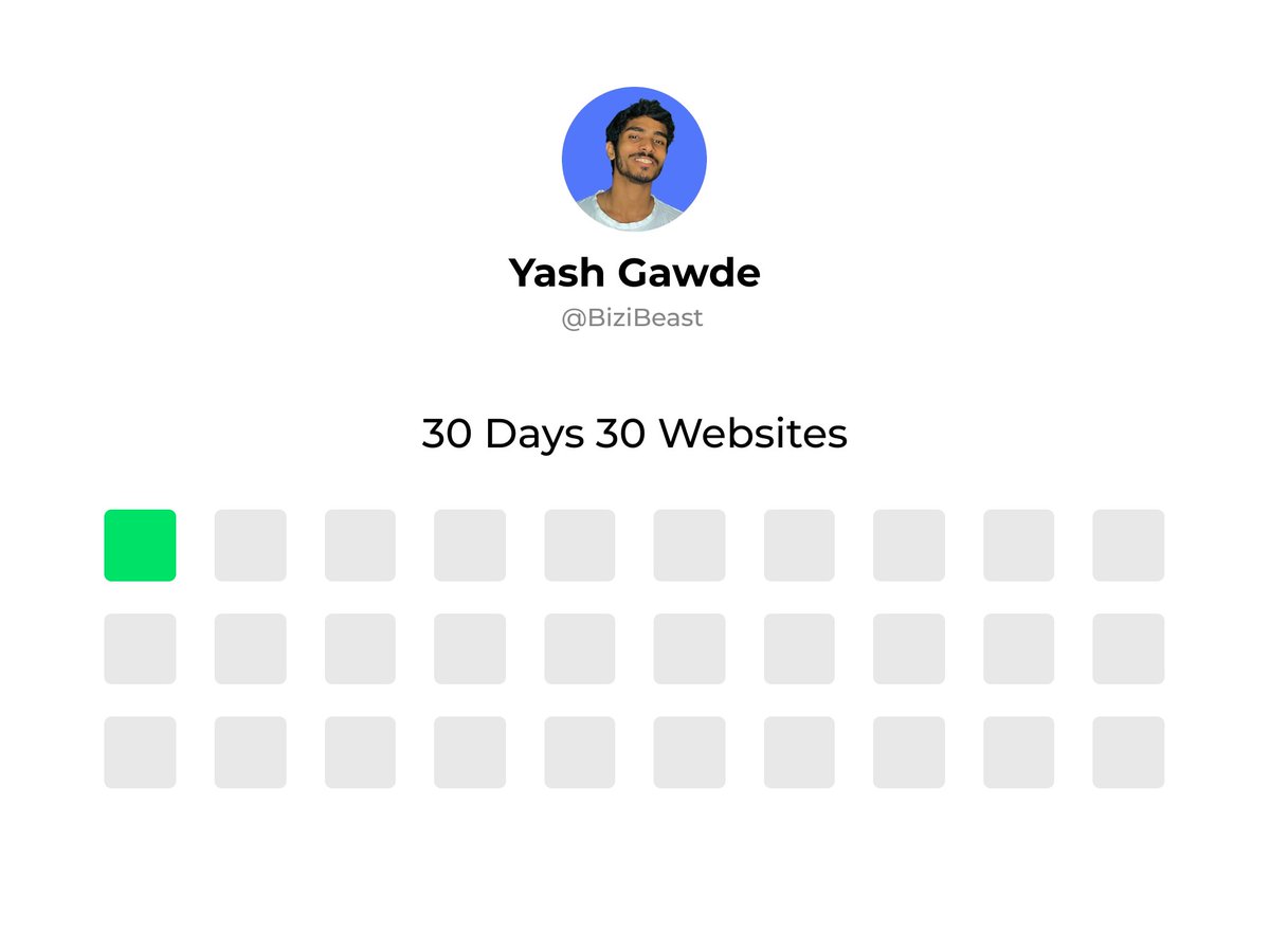 🕵️ Pssst... Hey, you! 
Want your website Redesigned for free?  

I'll design 30 websites in 30 days, drop your current website below👇

Every day for 28 days, I'll randomly select one and spend 30 Minutes redesigning it.  

No revisions! 😉