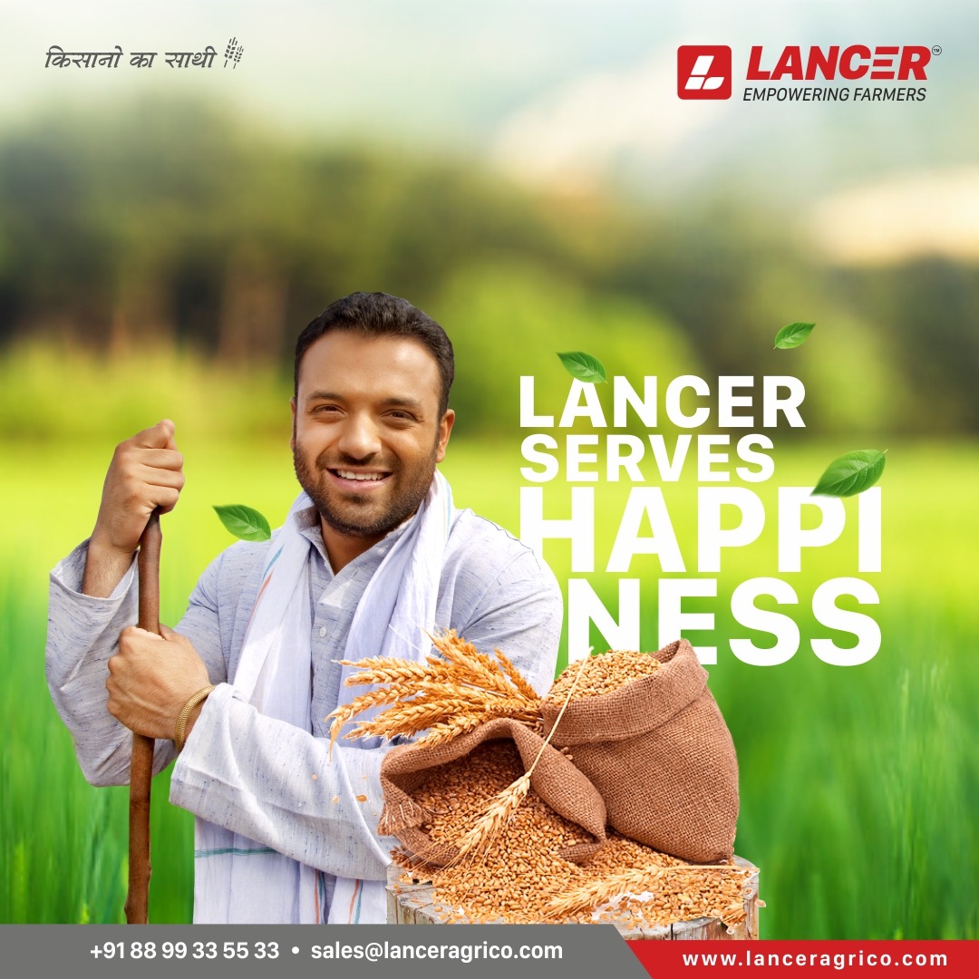 Strong farming machines and better performance are strengths of the farming fraternity.

Lancer aims to spread the smile & happiness #greenIndia
.
.
#farmingmachines #farmingfraternity #agriculturemachines #agritools #empowerment #empoweringfarmers #betterfarming