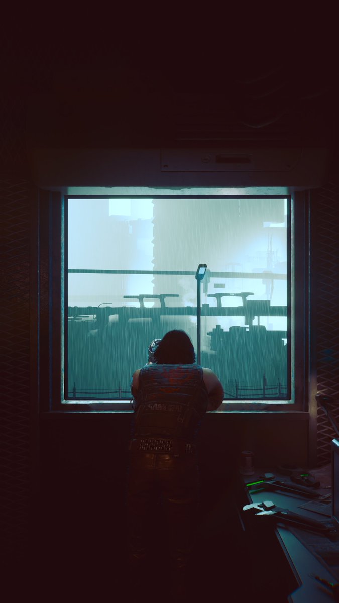 jreq_tech's tweet image. Mood.

Have I told you again how much I love taking photos in this game?!

No mods, just screenshots using the Photo Mode in the middle of conversations.

#Cyberpunk2077  #Cyberpunk2077PhotoMode