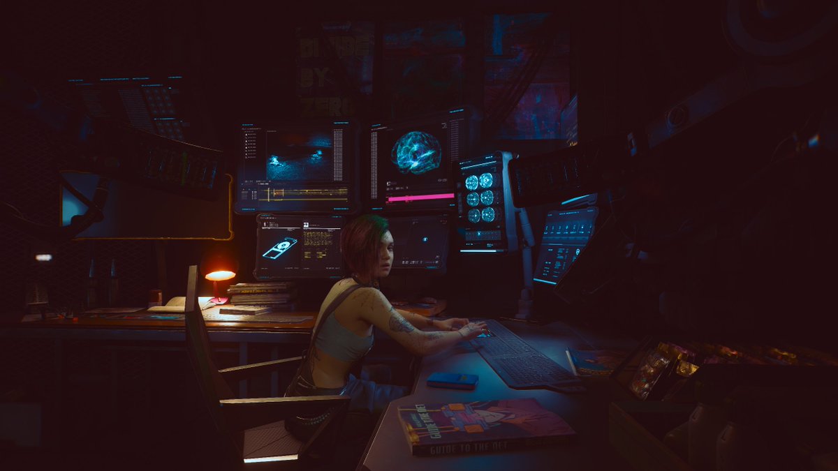 jreq_tech's tweet image. Mood.

Have I told you again how much I love taking photos in this game?!

No mods, just screenshots using the Photo Mode in the middle of conversations.

#Cyberpunk2077  #Cyberpunk2077PhotoMode