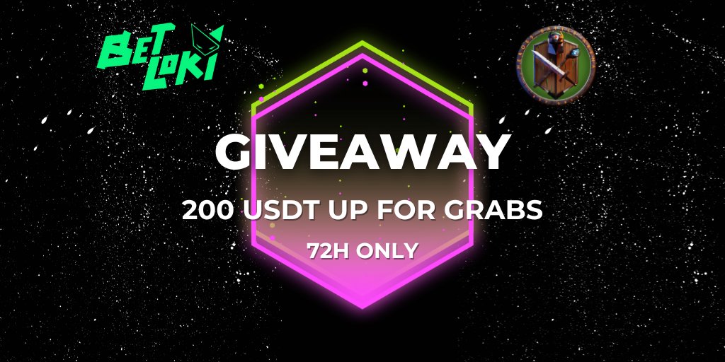BetLoki │ $LOKI Box (@betloki_) on Twitter photo Proud to announce our first #giveaway with <a href="/heroesbattlearn/">Heroes Battle Arena ⚔️ Fight against AI and Humans</a>
🏆200 USDT #Airdrops (5 USDT for 40 winners!)
Tasks:
1️⃣ Follow @betloki_, <a href="/heroesbattlearn/">Heroes Battle Arena ⚔️ Fight against AI and Humans</a>, Like & RT
2️⃣ Sign up account: betloki.com/?referral=1UXI…
3️⃣Comment your BetLoki UID (eg. 112418664) Proud to announce our first #giveaway with <a href="/heroesbattlearn/">Heroes Battle Arena ⚔️ Fight against AI and Humans</a>
🏆200 USDT #Airdrops (5 USDT for 40 winners!)
Tasks:
1️⃣ Follow @betloki_, <a href="/heroesbattlearn/">Heroes Battle Arena ⚔️ Fight against AI and Humans</a>, Like & RT
2️⃣ Sign up account: betloki.com/?referral=1UXI…
3️⃣Comment your BetLoki UID (eg. 112418664)