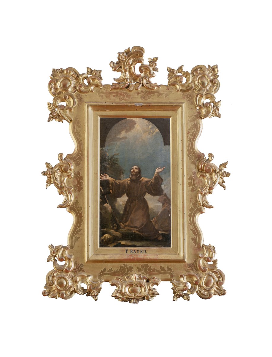 alcalasubastas's tweet photo. Esta notable obra de Bayeu (lote 808) representando a San Francisco de Asís se remató en la subasta de Navidad en 15.000€. #AlcaláSubastas #subasta #subastadearte #antiguedades #artauction #antiques #art #pinturantigua #oldmasters #oldmasterspainting #Bayeu #FranciscoBayeu https://t.co/xbhj38QfEg