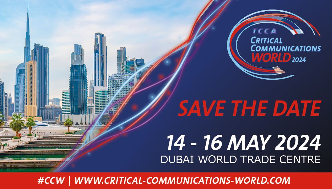 💥2024 brings a new edition of #CCW and we're heading to Dubai, a city that's a beacon of innovation, constantly striving to stay ahead of the communications curve by bringing together the world's leading experts. critical-communications-world.com @TCCAcritcomms #CCW24 #critcomms