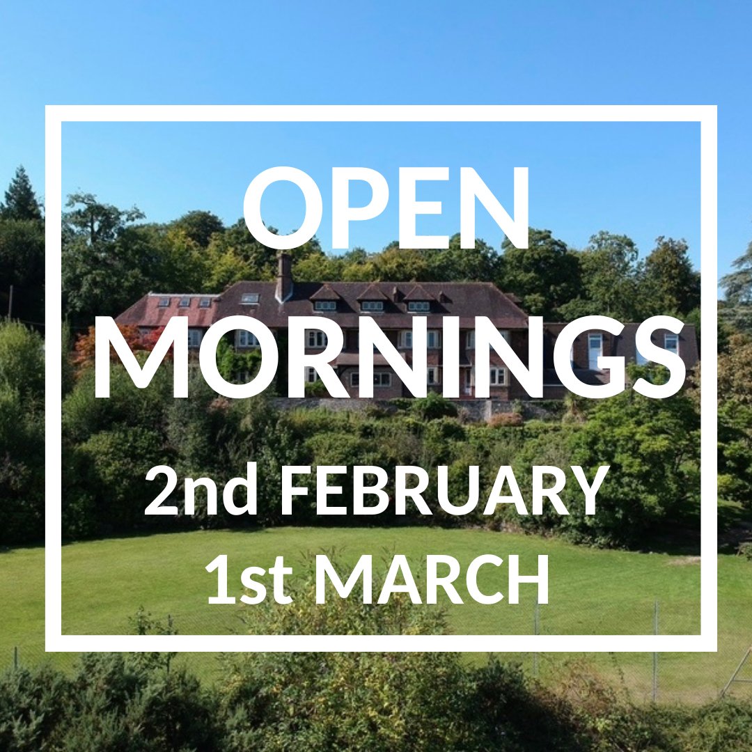 New Year, new school?  Come to our Opening Mornings this term &amp; see the school in action - meet pupils &amp; staff &amp; see why we won Small Independent School of the Year &amp; have a 'Double Excellent' ISI Report.  stiveshaslemere.com/admissions/mak…