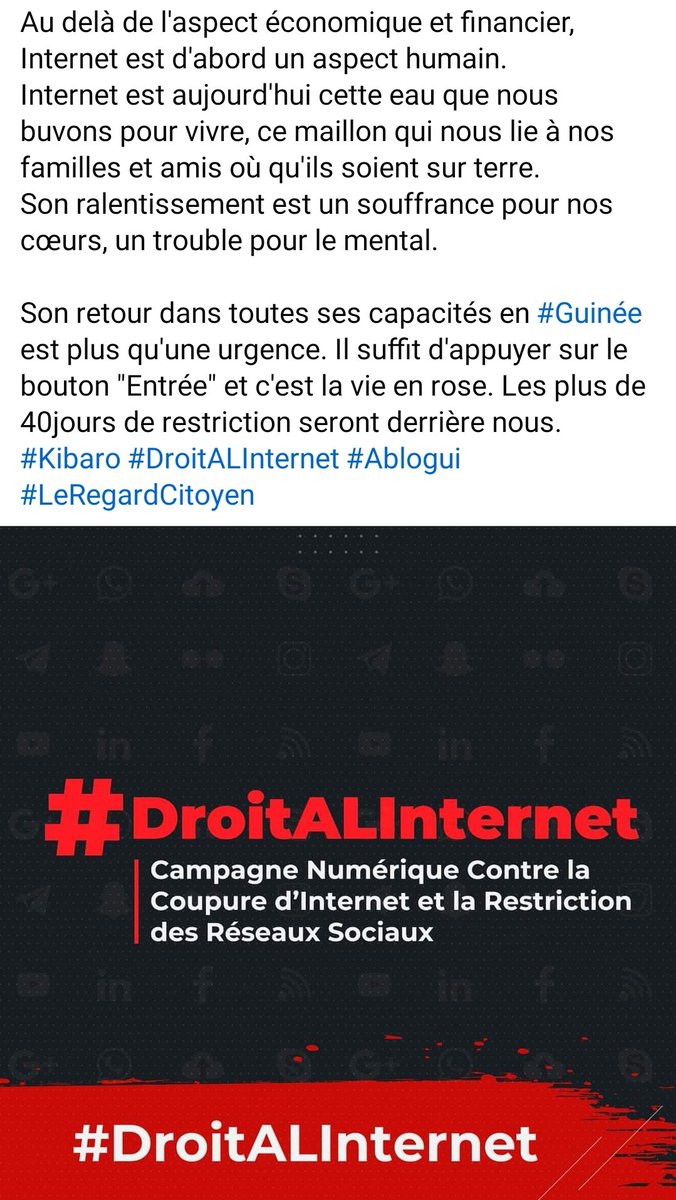 kipe76's tweet image. #DroitALInternet #Kibaro #Ablogui #LeRegardCitoyen