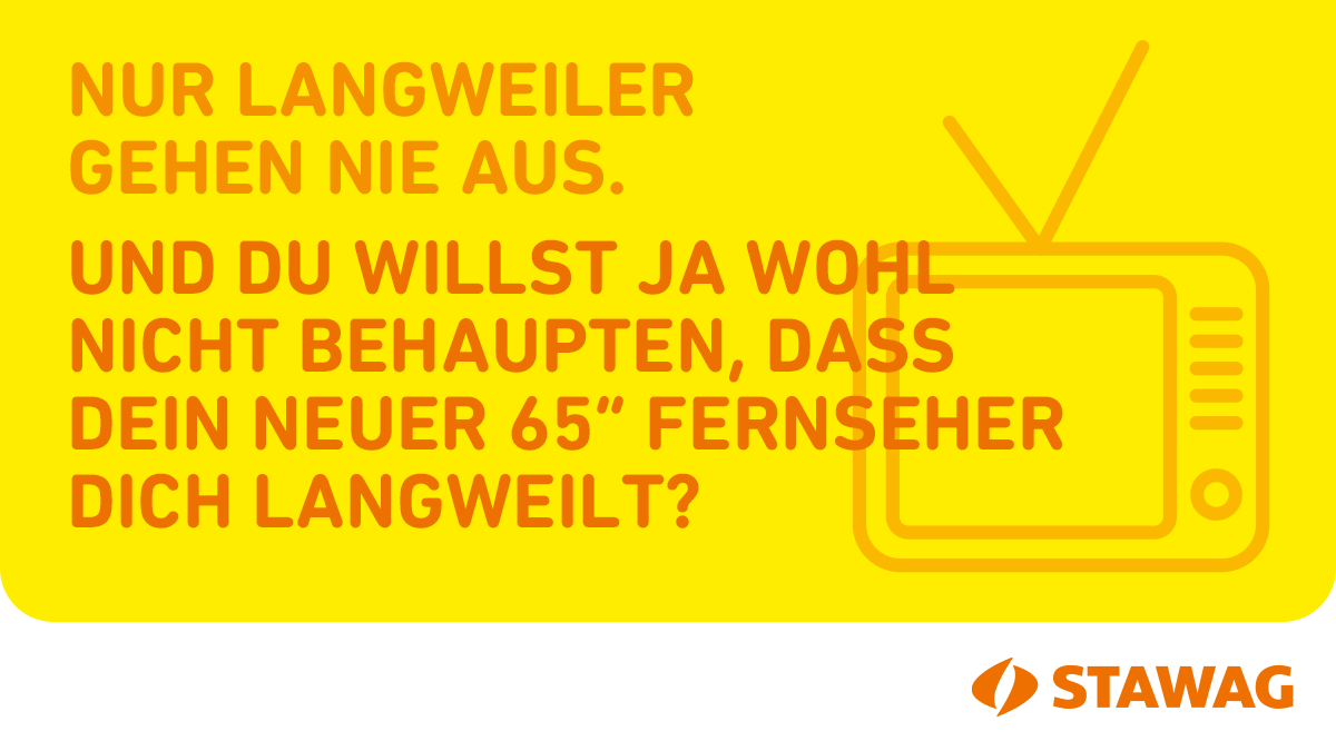 Ein richtig guter Fernseher hat auch einen richtigen Aus-Knopf. Und geht auch ohne Standby richtig schnell an.
Ihr habt Energiefragen? Ihr wollt bessere Energiespartipps?

👉t1p.de/svb4r

#wirfürdasklima