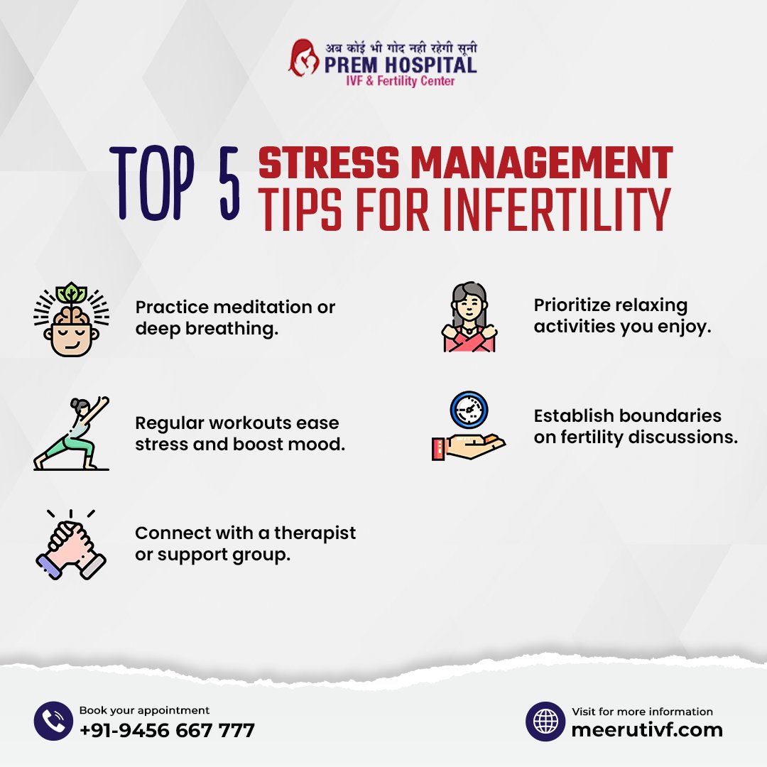 🌿 Infertility Stress Relief:

💭 Mindfulness
🏋️ Exercise
🤝 Seek Support
🚫 Set Limits
🌸 Self-Care
🔍 Click the bio link for more tips!

#ivfbaby #ivfjourney #infertility #infertilitysupport #ivfsuccess #ivfsupport #ivfwarrior #infertilityawareness #ivfmiracle #fertilityjourney