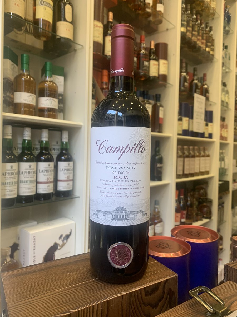 TOS_Glasgow's tweet photo. Starting to plan for the weekend…how about the Campillo Rioja Reserva? Perfect with everything - even breakfast! #bodegascampillo #tasteofscotland1494 https://t.co/7mtyFDabAT