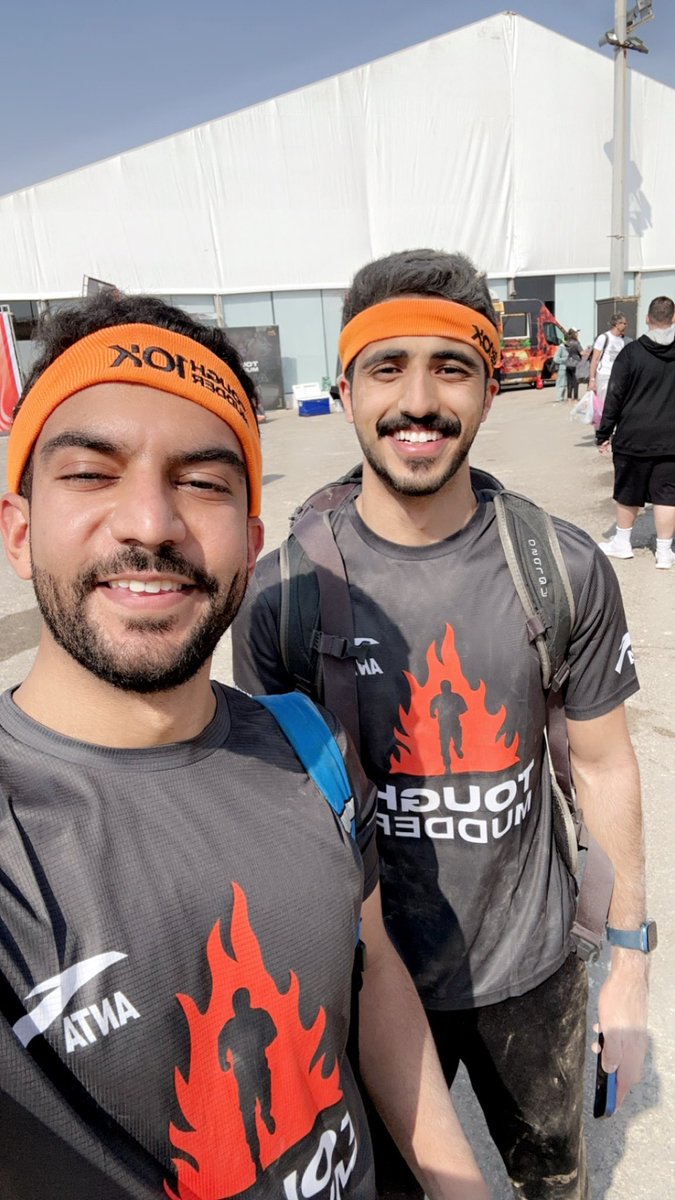heynawaf's tweet photo. اللهم لك الحمد، يوم عظيم وممتع ب tough Mudder، ١٠ كم مع ٢١ تحدي 😍
شكرا للمنظمين على التنظيم الرهيب 
وشكرا ل @Orahbeeni على اللياقة الاسطورية 
@ToughMudder_ar https://t.co/BkLsS0UCar