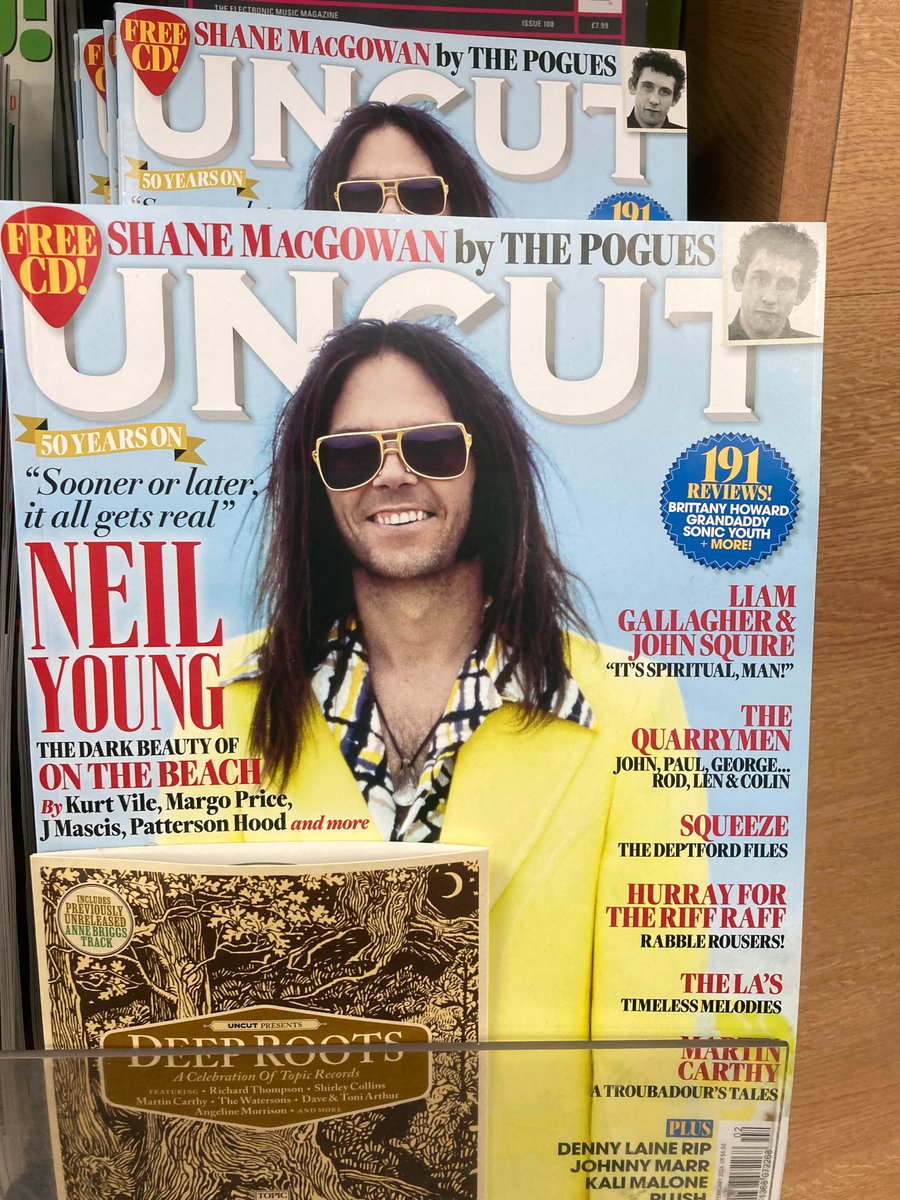 The new Uncut is looking splendid in shops now! But you can also buy it here: bit.ly/Neil2024