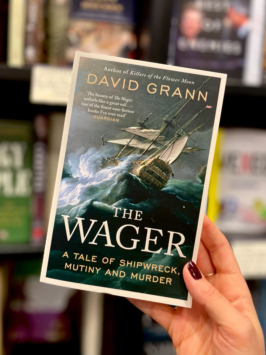 Shipwreck, mutiny and murder: Killers of the Flower Moon author @DavidGrann unspools the thrilling true story of the eponymous 18th century British vessel in our extraordinary Non-fiction Book of the Month, The Wager: bit.ly/3vj6ZMW #BOTM