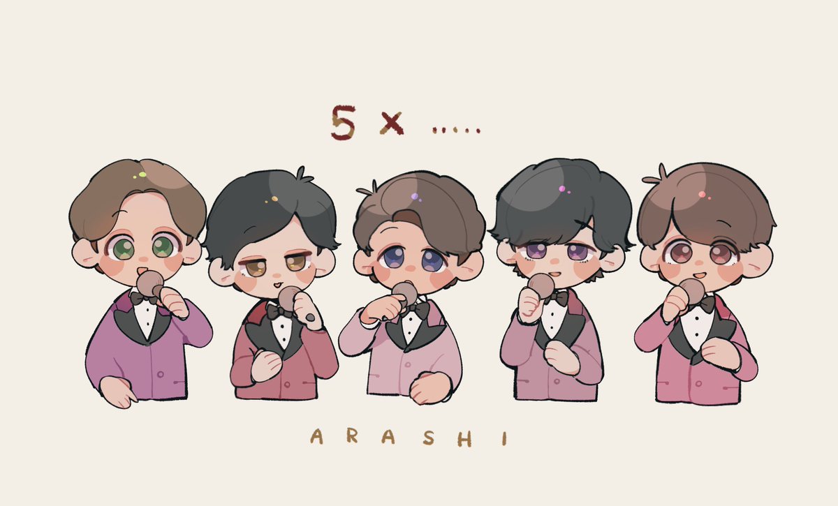 描き初め
 #ARASHI #嵐 #5x20FILM #RecordofMemories #ファンアート