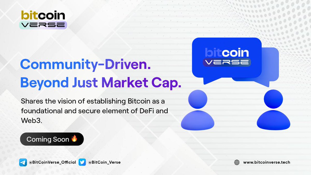 BitCoin_Verse's tweet photo. π Dive into the future of secure file storage with BitcoinverseDrive!
Stake $BCVS tokens, earn Satoshis, and immortalize your precious memories on the Bitcoin blockchain.
Simple, secure, and rewarding! ππ«
#BITCOINVERSEDrive #BitcoinVerse #CryptoRewards #WEB3 https://t.co/iPO9ROAJDv