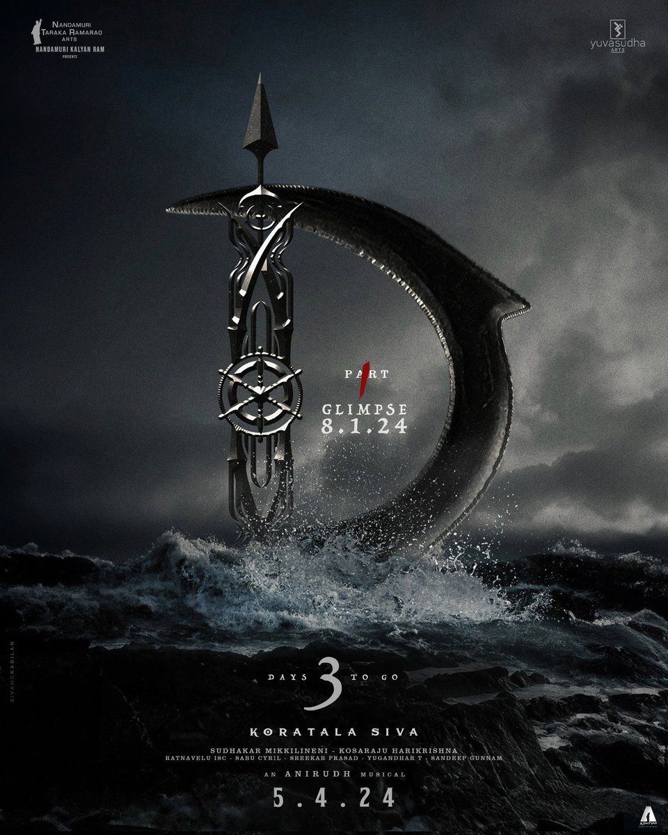 fridayfanatics_'s tweet image. #DevaraGlimpseOnJan8th